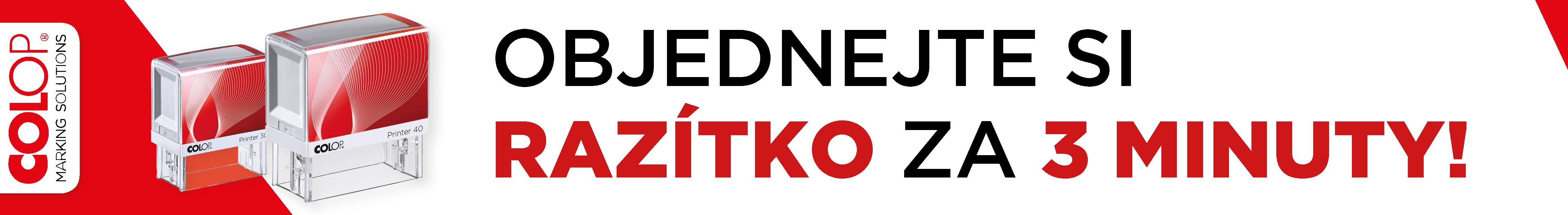 Vyrob si razítko za 3 minuty – online výroba razítek COLOP
